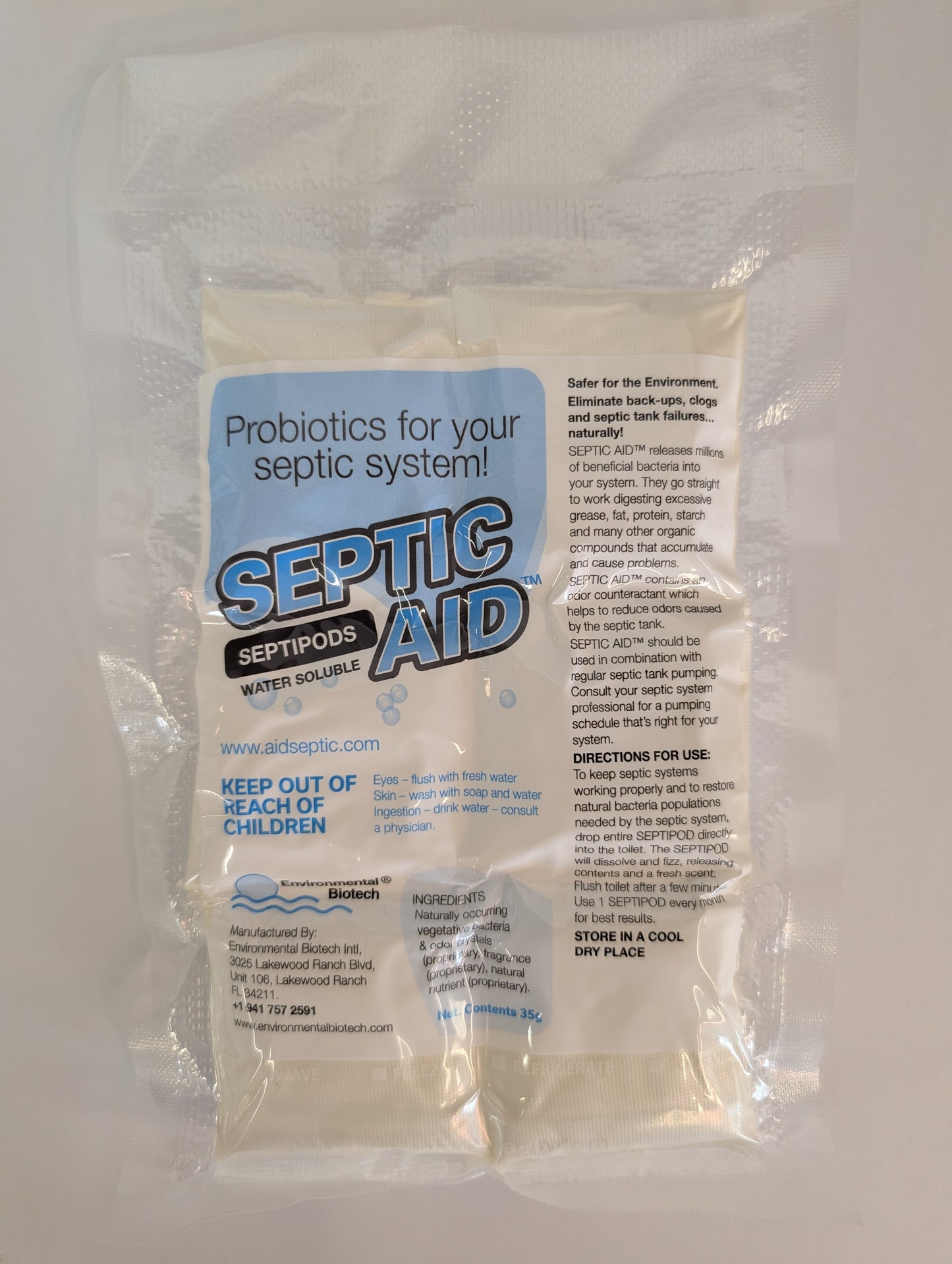 Septic Aid - Septipods - 6 pack