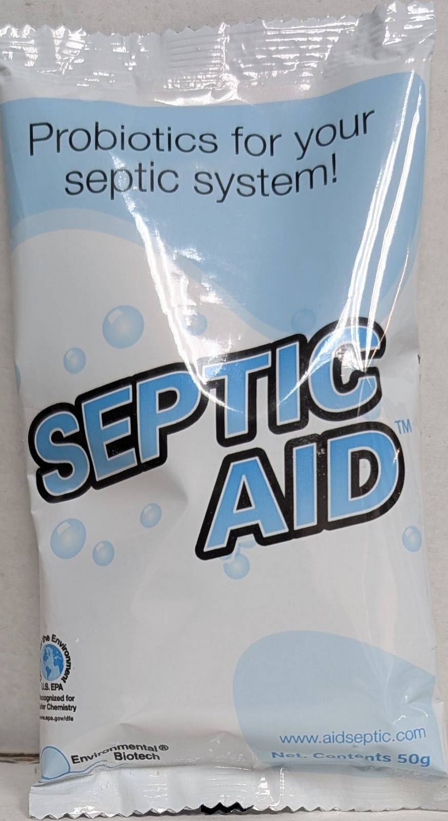 Septic Aid Powder Sachets